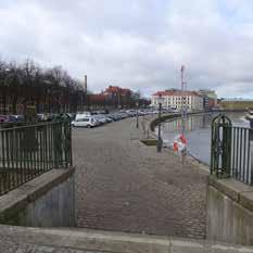 E F D Delområde C: Vasastaden Öster om Haga Kyrkoplan ansluter stenstaden med sin högborgerliga arkitektur och välbevarade stadsplan från 1866.