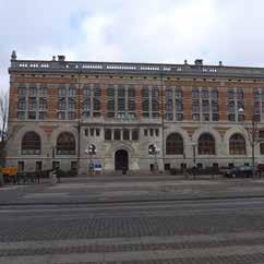 och tidstypisk 1800-talsarkitektur med en monumental och konstnärlig utformning som ger ett högt arkitektoniskt
