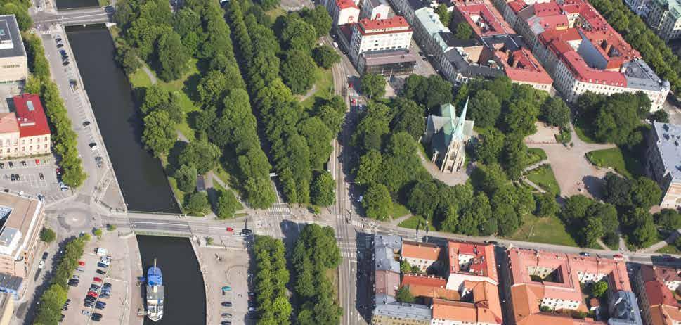 Fördjupad kulturmiljöbeskrivning: Kungsparken och Nya Allén Kungsparken och Nya Allén Historik I början av 1800-talet ändrades Göteborgs karaktär radikalt. Kgl.