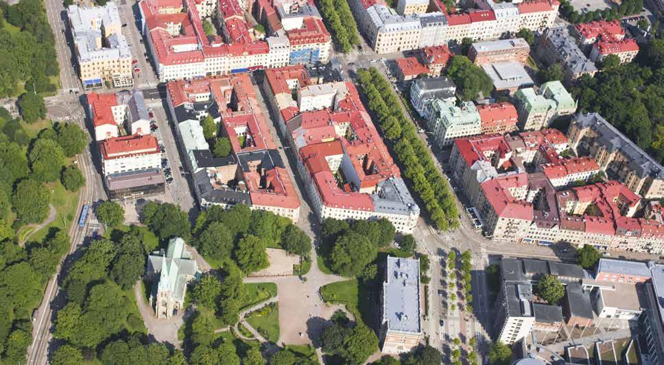 Fördjupad kulturmiljöbeskrivning: Vasastaden tydligare. Höga arkitektoniska anspråk Byggnaderna präglas av höga arkitektoniska anspråk.
