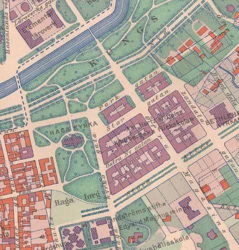 Historisk översikt Historisk översikt Vasastaden Vasaallén SAMHÄLLSVETENSKAPLIGA BIBLIOTEKET 1880-tal, Stenstaden byggs ut Vasastaden uppfördes efter ett rutnätsmönster, med breda trädkantade