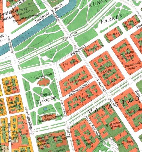 Föregångaren, Husarbron, som låg något västerut revs i samband med att vallgraven rätades ut.