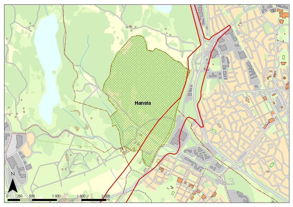 17 (28) 5 Hansta Hansta naturreservat samt vägkorridor för Förbifart Stockholm 5.1 Syfte 5.1.1 Stockholms stads beslut Ett kommunalt naturreservat i Hansta inrättades 1998-08-26 (dnr 740/98).