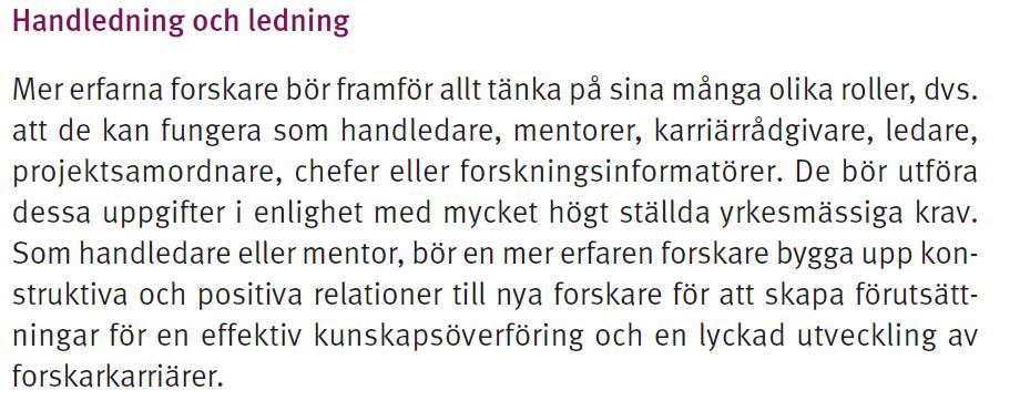 d) Utbildning och