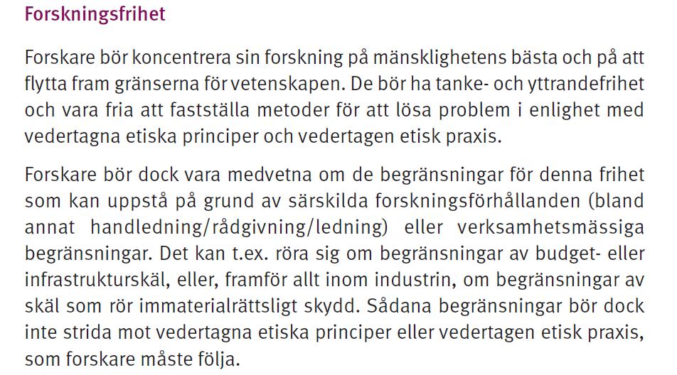 a) Etiska och