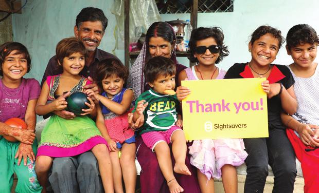 I januari nådde vi vårt insamlingsmål och tack vare dig går tiotusentals människor som Suborna (på bilden nedan) nu en ljusare framtid till mötes.