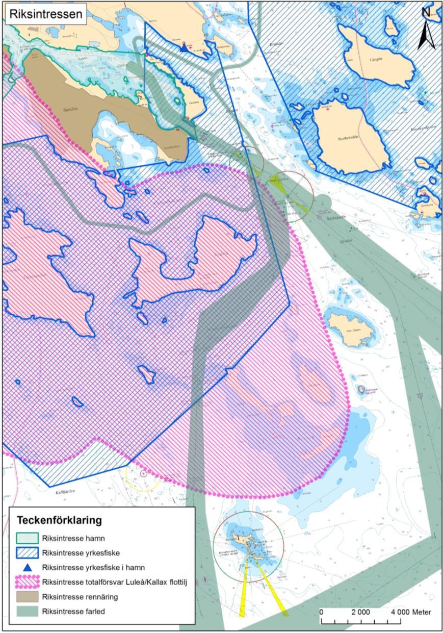 Riksintressen Riksintresse hamn Riksintresse farled