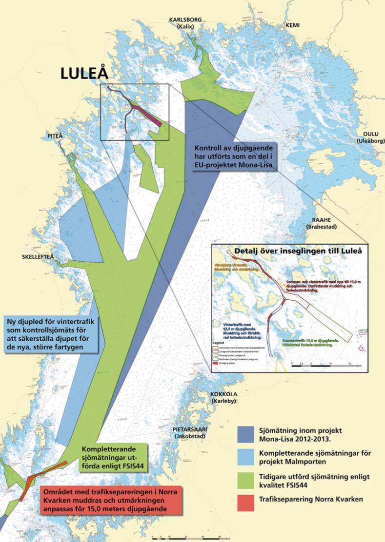 Bakgrund Malm- och mineraltransporterna från gruvorna i Barentsregionen ökar Malmbanan till Narvik är mycket hårt belastad Utskeppning via Luleå - viktig möjlighet för att klara ökad produktion på