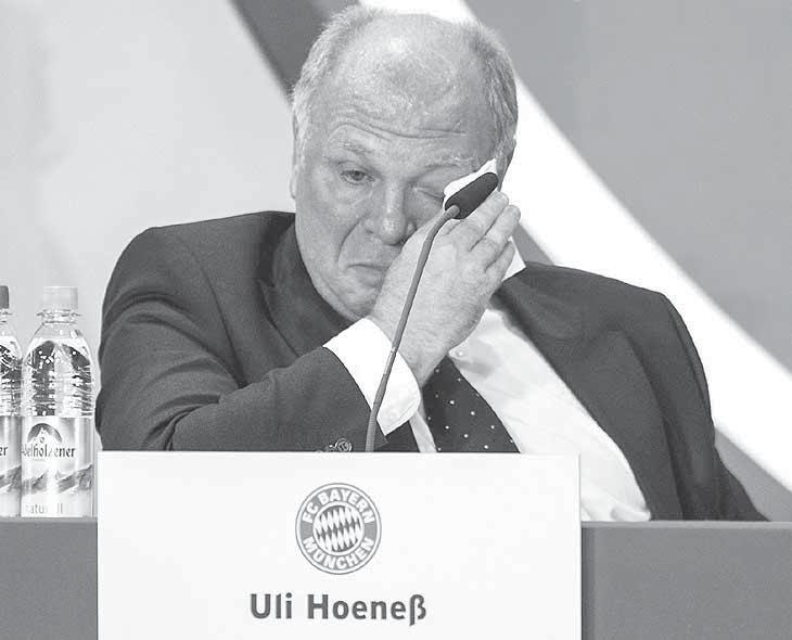 12 FUTBAL streda 4. 6. 2014 Bývalý prezident Bayernu Mníchov je od pondelka vo väznici v Landsbergu Už sa za ním zavreli vráta väznice.