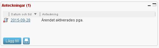 9.3 Skriv ut box 1. Välj utskrift genom att trycka på knappen med skrivarsymbolen 2. Dialogen Förhandsgranskning öppnas och visar information från box (ex Anteckningar). 3.