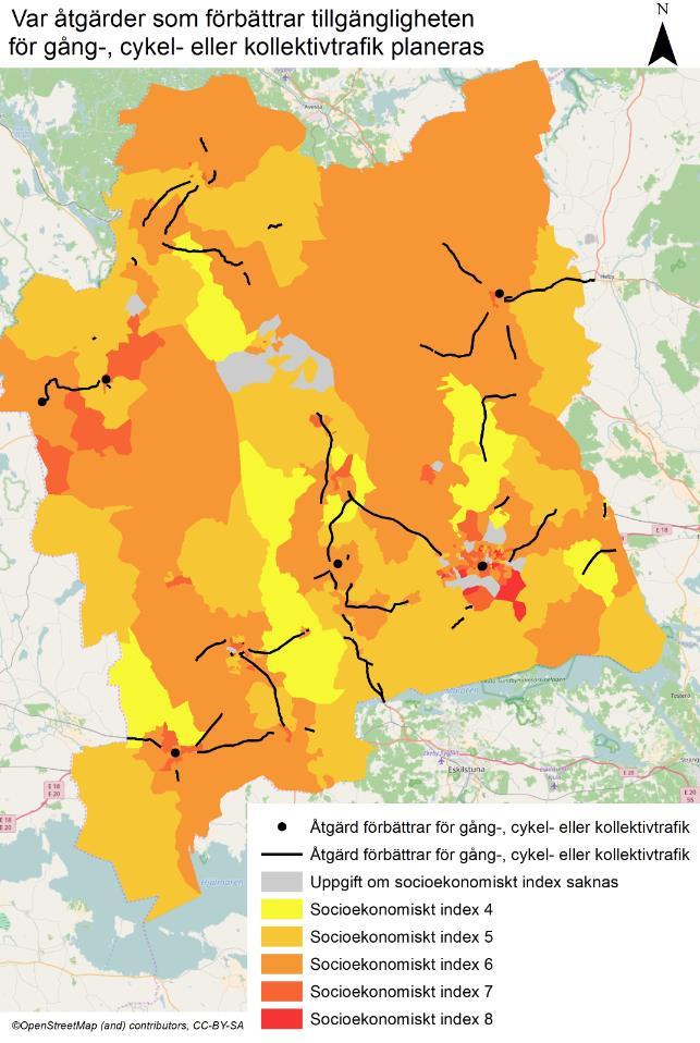 sammanvägning av tre kriterier: andel förvärvsarbetande, andel invånare utan gymnasieexamen och