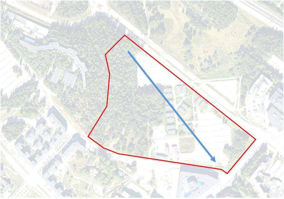 3.2 Avrinningsområde 3.2.1 Avrinningsområde före exploatering Planområdet ligger inom ett större avrinningsområde som sträcker sig från Järvafältet till Ulriksdal där det mynnar i Edsviken.