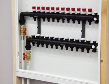Installation av matningsrör klar. 15.