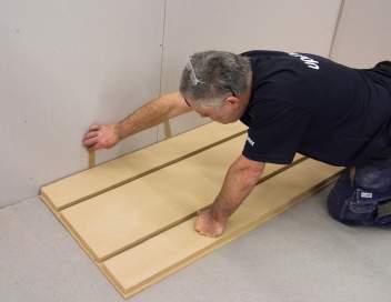 Uponor Calma 20 Installera Uponor Calma Stegljudsskiva 20 Denna instruktion kan du se