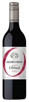 ALKOHOLFRITT Jacob s Creek UnVINED Riesling Nr 1050300 59,40 kr 75cl 6/kolli Producent Jacob s Creek Wines Druvor Riesling Ursprungsland Australien Distrikt South Eastern Australia Fruktig, ungdomlig