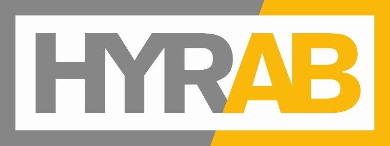 Figurklass: Beskrivning: 549038 2018/04407 45/65 2018-10-31 Ansökningsdatum: 2018-07-17 25.05.03. Märket utförs i färgerna: Gult och grått. HYRAB AB, Box 9185, 400 94 Göteborg, Sverige. Org.