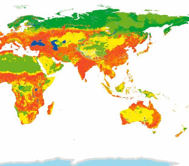 Global Soil Biodiversity Atlas har kartlagt potentiella globala hot mot planetens biologiska mångfald som finns i marken.