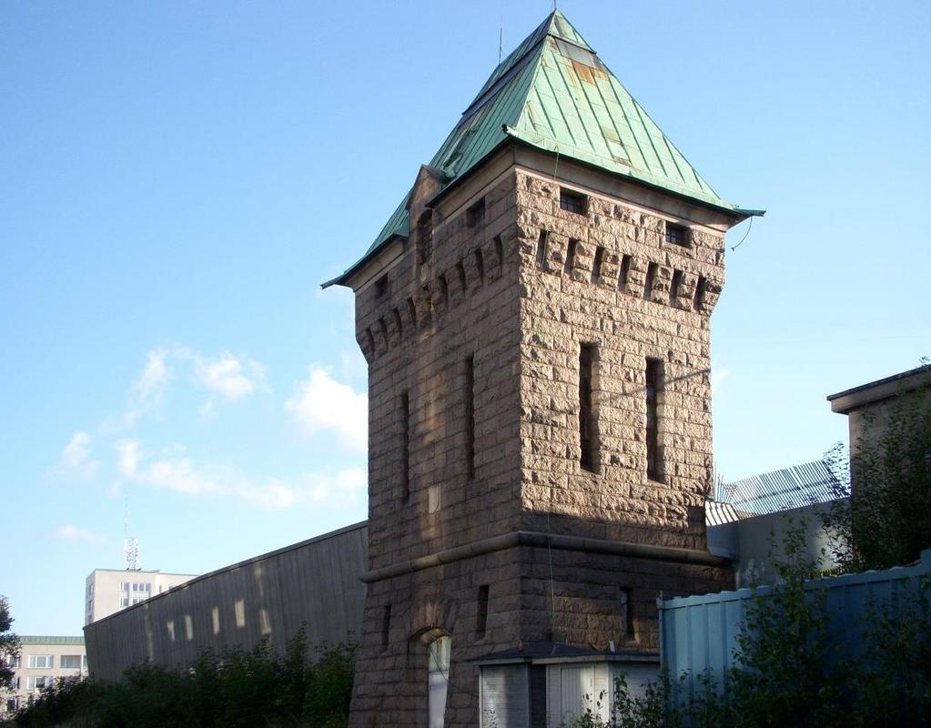 Jag fick även vara med och titta på det gamla vattentornet som ligger i liljeholmen. Det var väldigt fint. En bit av VA historien.