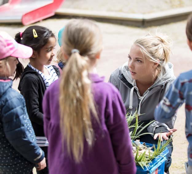 Ida Demsell, Jonna Losköld och Sara Persson jobbar som utvecklingschefer på förskolor inom Vittra och Pysslingen Förskolor.