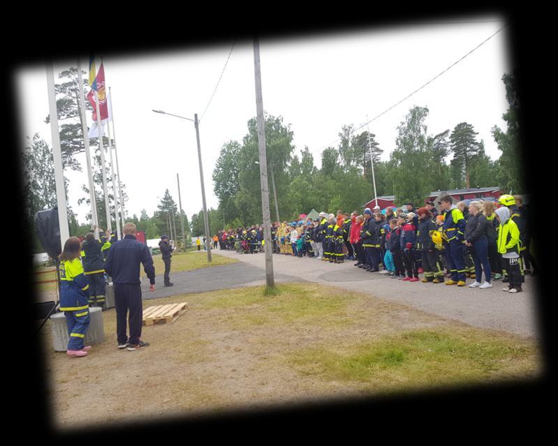 Väckningen var positivt uppskattat imorse, Black Ingvars med låten Pippi Långstrump fick lägret att vakna piggt och glatt.