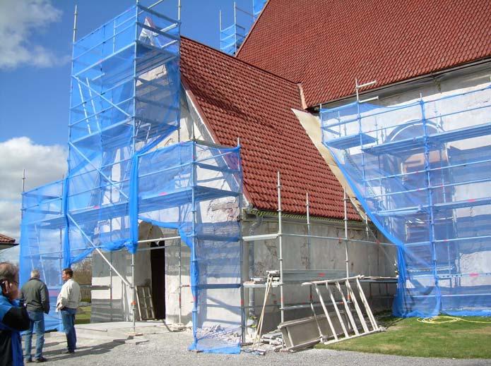 5 Kulturhistorisk status Kyrkan åtnjuter skydd enligt Kulturminneslagen kap. 4.