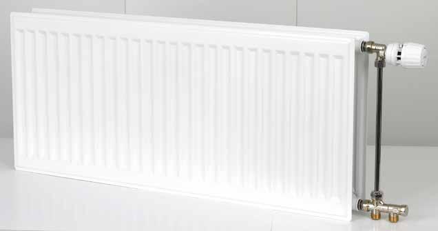 Vid användning av radiatorer i Hygieneserien kan konsoler (upphängningsbeslag) anpassas till behovet av avstånd från vägg som vanligtvis kan vara 60-80