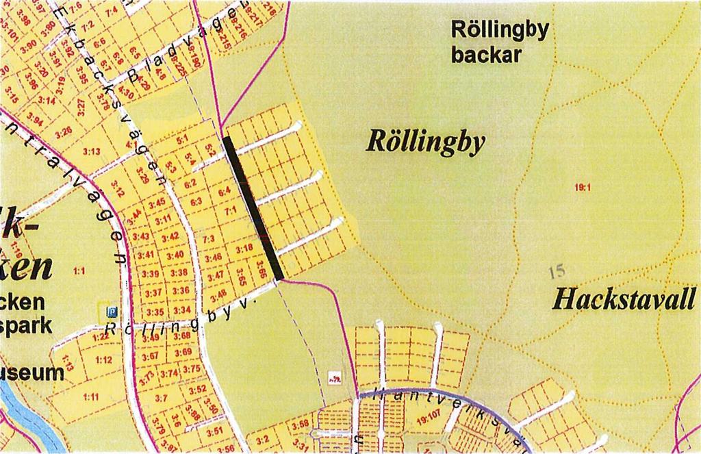 Bilaga: Karta Röllingbyvägen nr 8-58 * \*A5 V vvv < V4,4 \''S ^&Sy':",Y' 'X v* 4 \ <s Röllingby