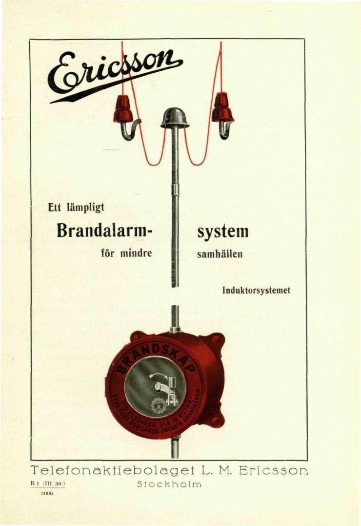 Ett lämpligt Brandalarmför mindre system samhällen