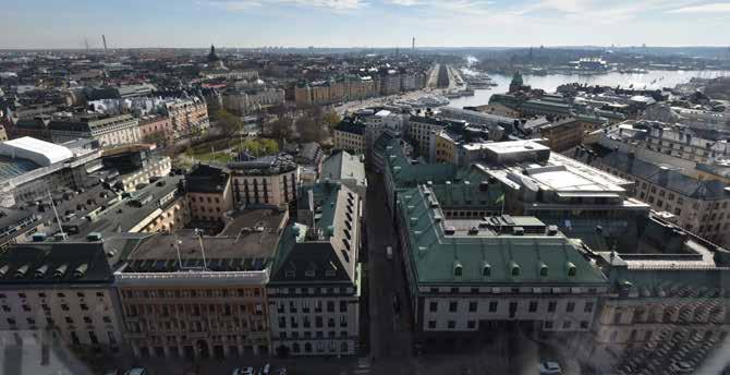 I april 2016 restes med anledning av finalen i Eurovision Song Contest en 81 meter hög stålbyggnad i Kungsträdgården ett utkikstorn.