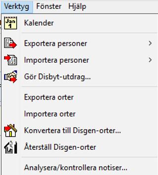 Sida 1 av 6 1.9 Kontroll av notiser - Ändrad version, ersätter Med uppdatering 3 i oktober 2016 har programmet fått ett bättre verktyg för kontroll av notiser.