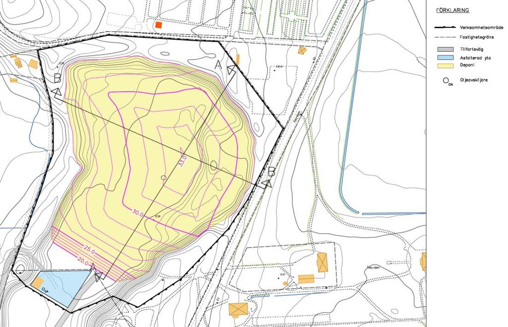 2 Underlag Följande kartmaterial/skisser erhållen från Eskilstuna kommun ligger till grund för beräkningarna. Figur 2.