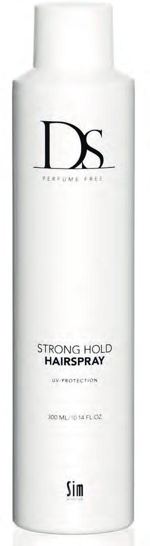 S T Y L I N G DS STRONG HOLD HAIRSPRAY / Parfymfri hårspray. Väldigt kraftig stadga.