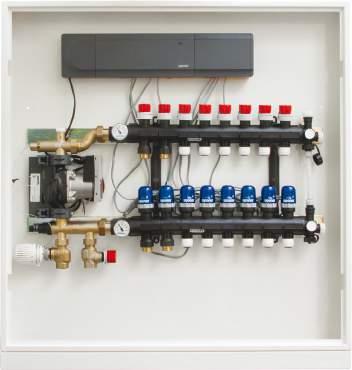 Uponor Ready Port Fördelarskåp Ni ställer kraven vi levererar Vi vet att leveransen av rätt produkt till rätt plats och i rätt tid är en förutsättning för att byggprocessen ska bli optimal och