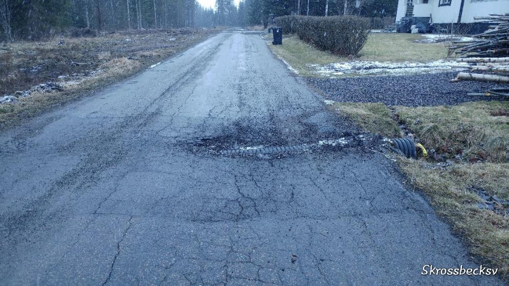 2017-05-26 40T 7(11) Skråssbäcksvägen i Grängesberg Gästgivaregatan i Ludvika. Det finns några osäkerhetsfaktorer som kommer att påverka insatserna i femårsplanen.