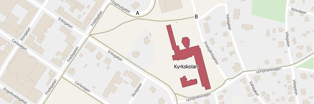 Anlägga utökad plats för hämtande och lämnande av elever. 5.10 Kyrkskolan A.