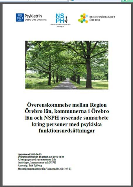 Länsgemensamt projekt innehåll Utveckla rutiner i samverkan med andra Visam SIP Lifecare Se över