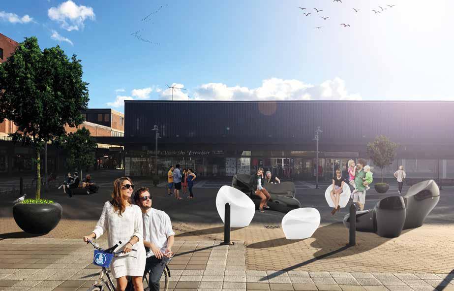 konsumenter rör sig tryggt och säkert. I Oxelösund ska centrumområdena upplevas trivsamma och locka till spontana möten.