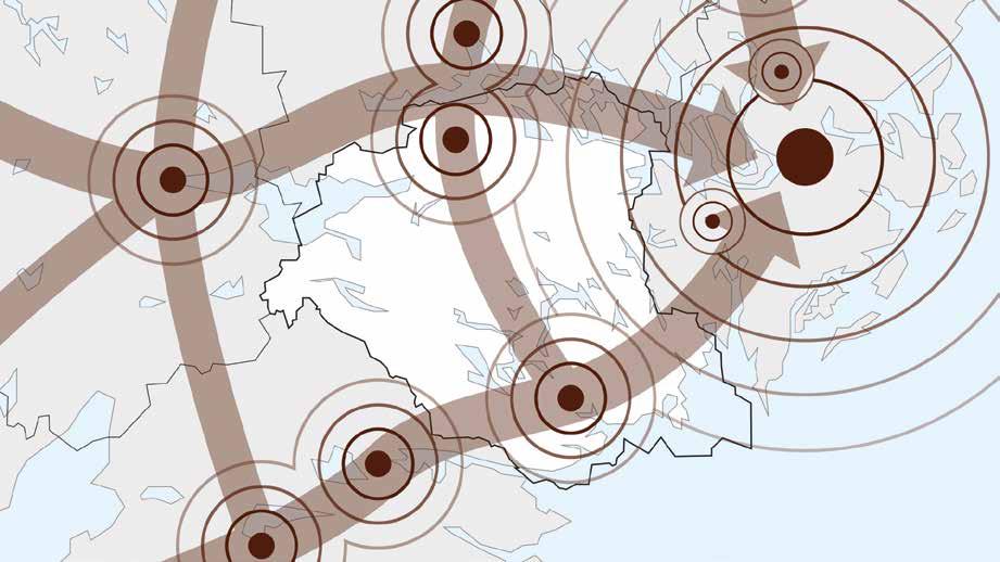 Regionala planeringsfrågor Oxelösund har sitt geografiska läge i Södermanlands region samt det regionala arbetsmarknadsstråket för Östra Mellansverige.