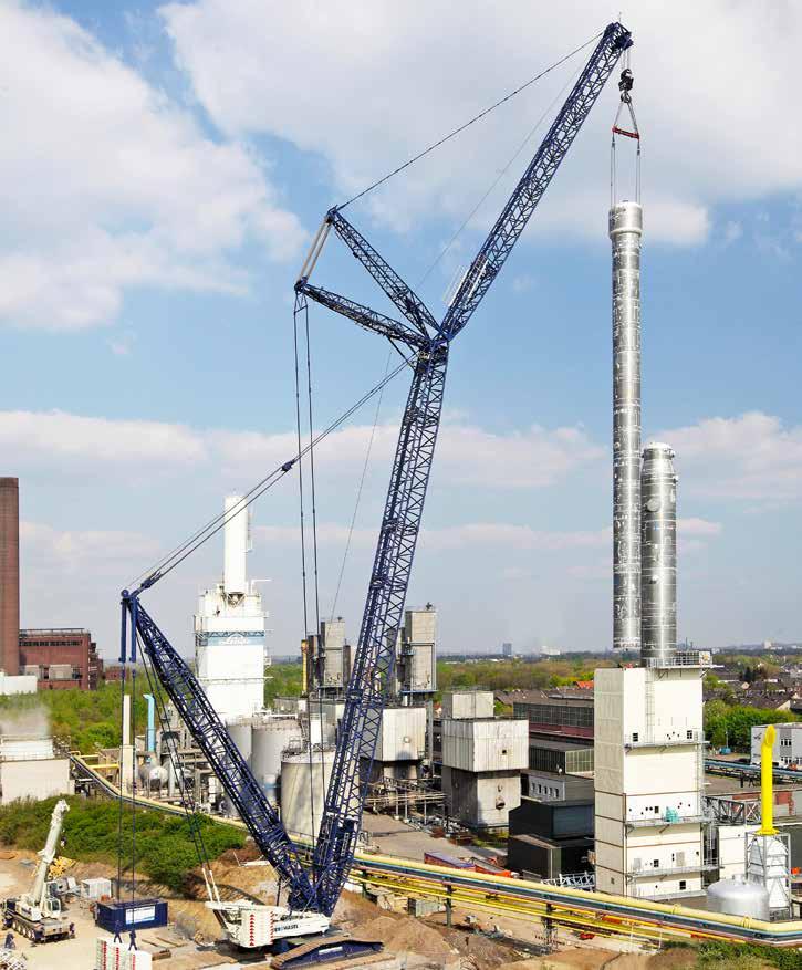 HISTORIA: Fabriken i Ehingen är en del av det internationella familjeföretaget Liebherr.