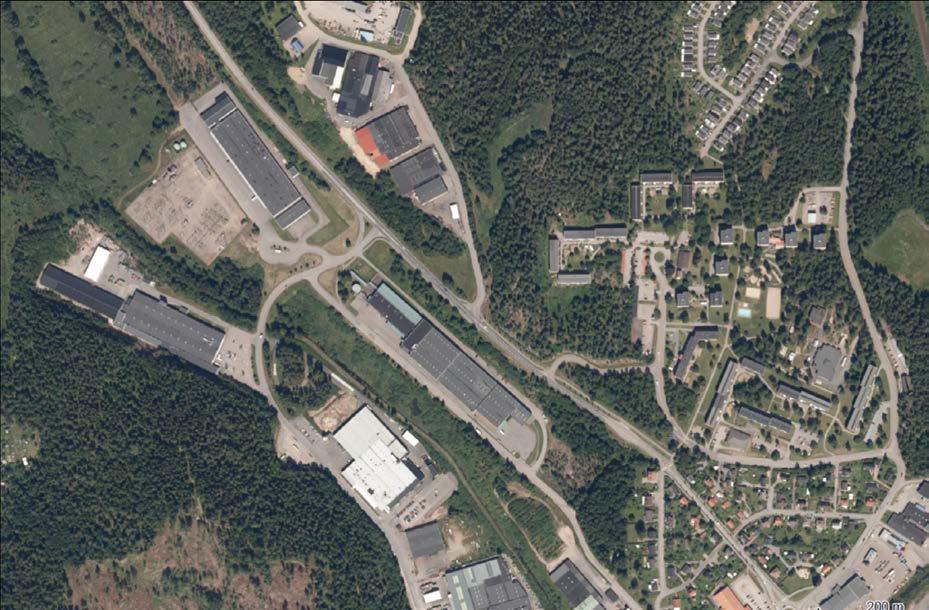 6 Planeringsförutsättningar 6.1 Läge och avgränsning Importen ligger i Västra industriområdet ca 2 km nordväst om Tranås centrum. Området ligger vid Hörngatan och gränsar i nordost till Holavedsvägen.