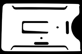 Nyckelband EC räfflad med säkerhetsspänne och mobilsnodd + knäppe, svart 20 mm NYCKELBAND EC STANDARD Svart nyckelband med