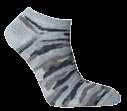 INGEN TÅSÖM Womens Casual Socks 22 Classic STRIPE socks Tunn damstrumpa