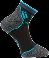 4 par/pack. Färg: Svart. 4-pack 150kr/20 35-38 39-42 43-46 402 403 404 Quarter Sport Socks Sport - och fritidsstrumpa med 3/4 högt skaft.