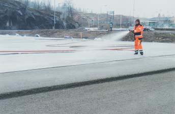 Vikten av en fullgod packning framgår tydligast om packningsgraden sätts i förhållande till hållfasthetsförändringen, se figur 6.28