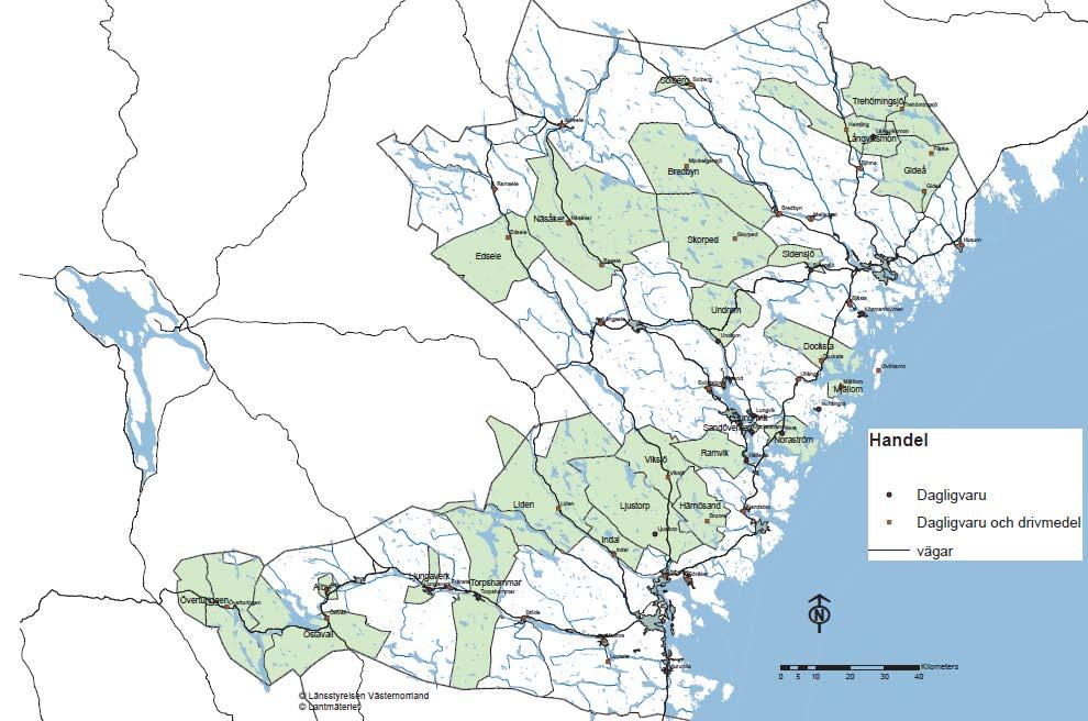 Bilden av service på landsbygden Länsstyrelsen genomförde hösten 2013 en undersökning i syfte att öka kunskapen om hur de boende värderar och bedömer servicen på ett 30-tal orter i länet.