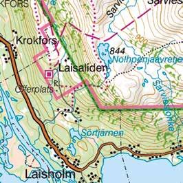 Nuolpen Lilla tjärnen, Nuolpen, Nolhpenjaavretje, ligger på kalfjället ovanför Laisaliden, ett perfekt mål för en kombinerad fjällvandring och fisketur med barn.