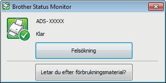 8 Hantera skannern från datorn 8 Övervaka skannerns status från datorn (Windows ) 8 Verktyget Status Monitor är ett konfigurerbart programverktyg för övervakning av en eller flera enheters status.