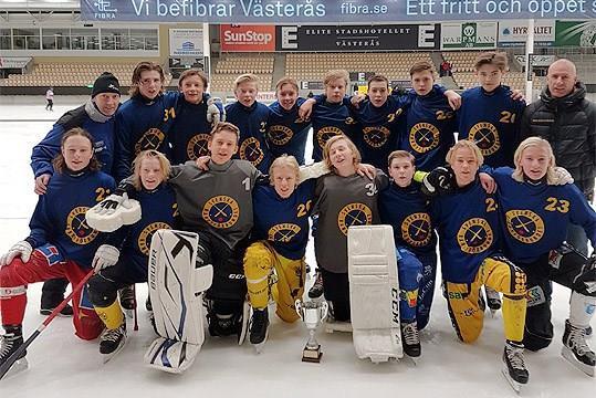 VBK-spelare spelade för P16-Region Syd som vann Regionsturneringen Region Syd inledde med att besegra Nord med 7-6 i en jämn och tät match. I Region Syds andra match blev det klar seger med 10-2.