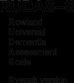 RUDAS manual Svensk version