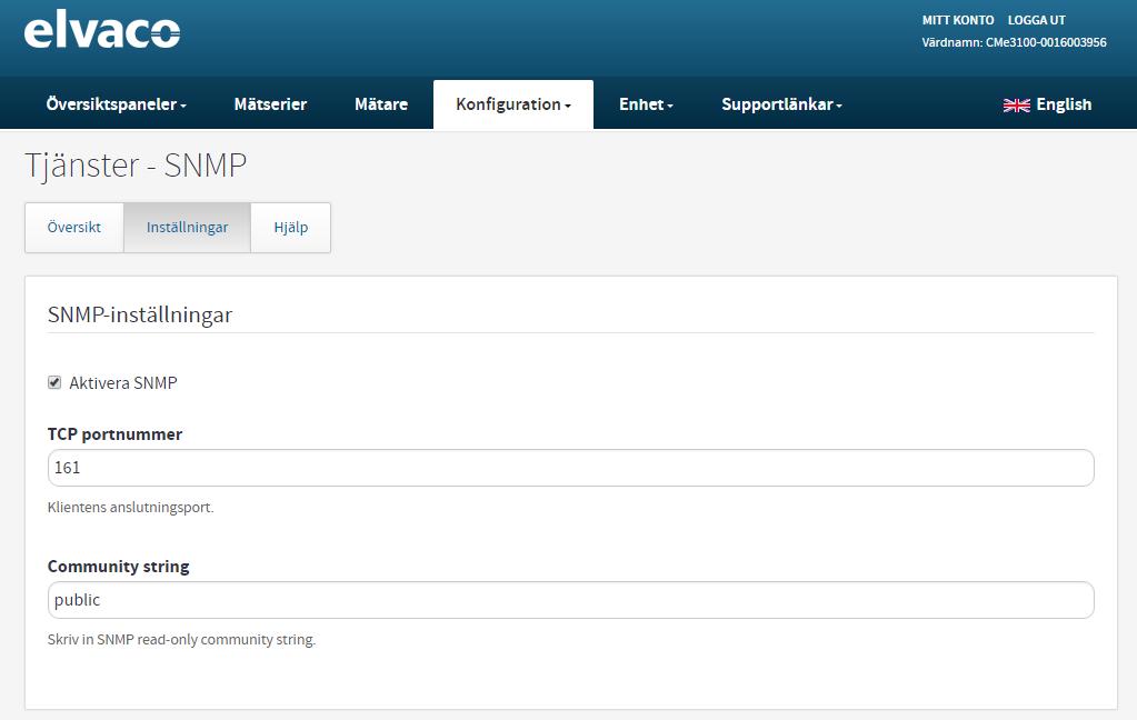 ställa in mottagare av SNMP-traps: